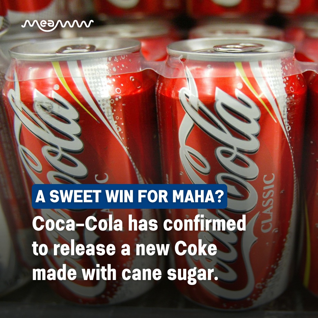 MEAWW - A sweet twist in your cola choice is on its way. Coca-Cola has ...