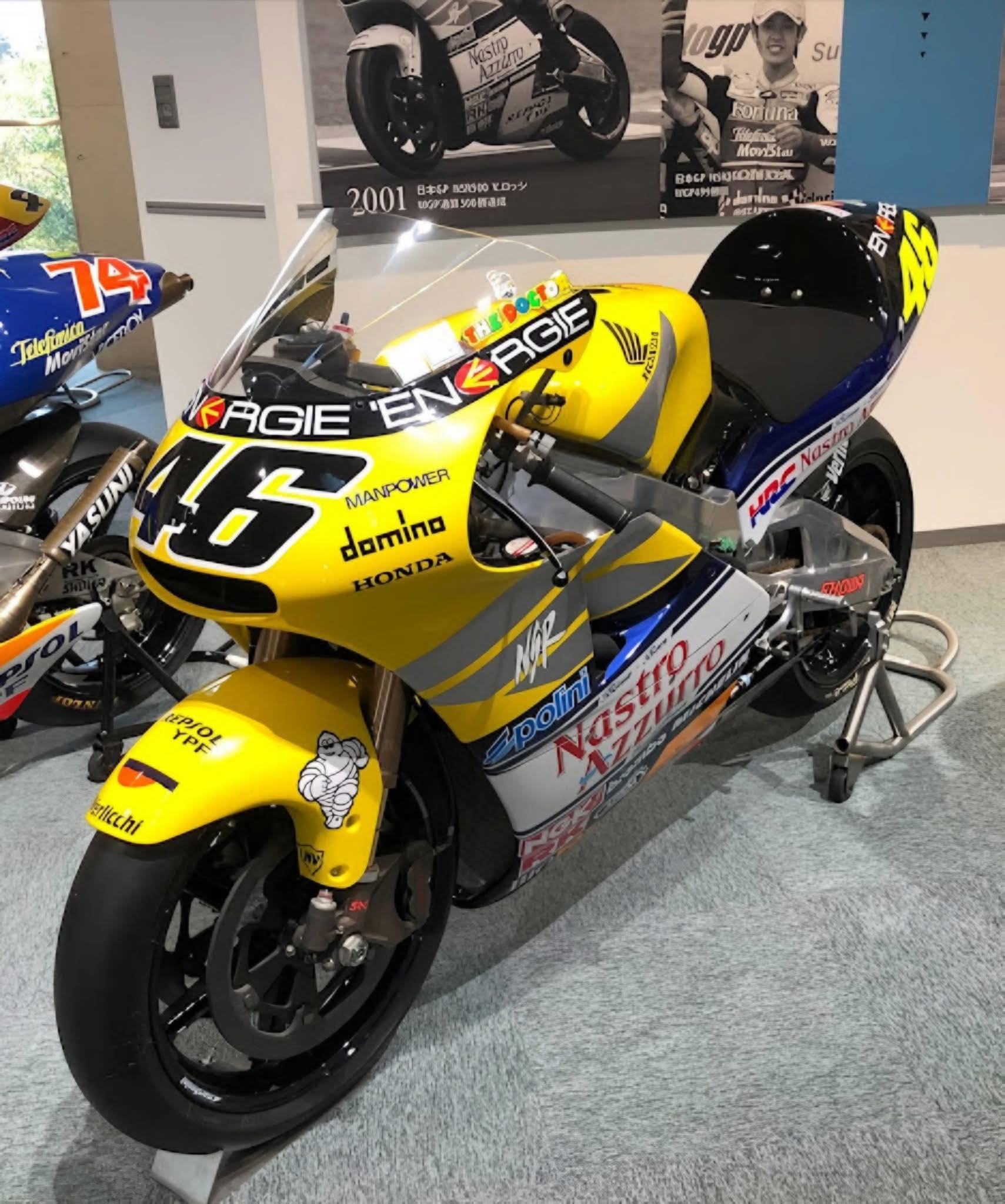 HONDA NSR 500 '00 Nastro Azzurro (ラスト1) Valentino Rossi's NSR500 Nastro Azurro Bike