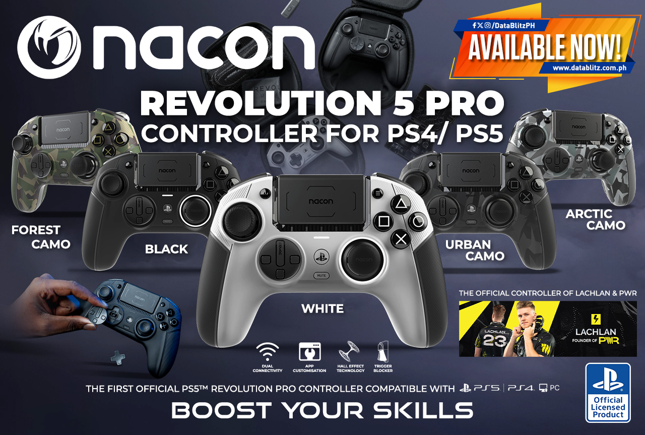 DataBlitz - READY, AIM, DOMINATE! 🔥🎮 Nacon Revolution 5 Pro Controller ...