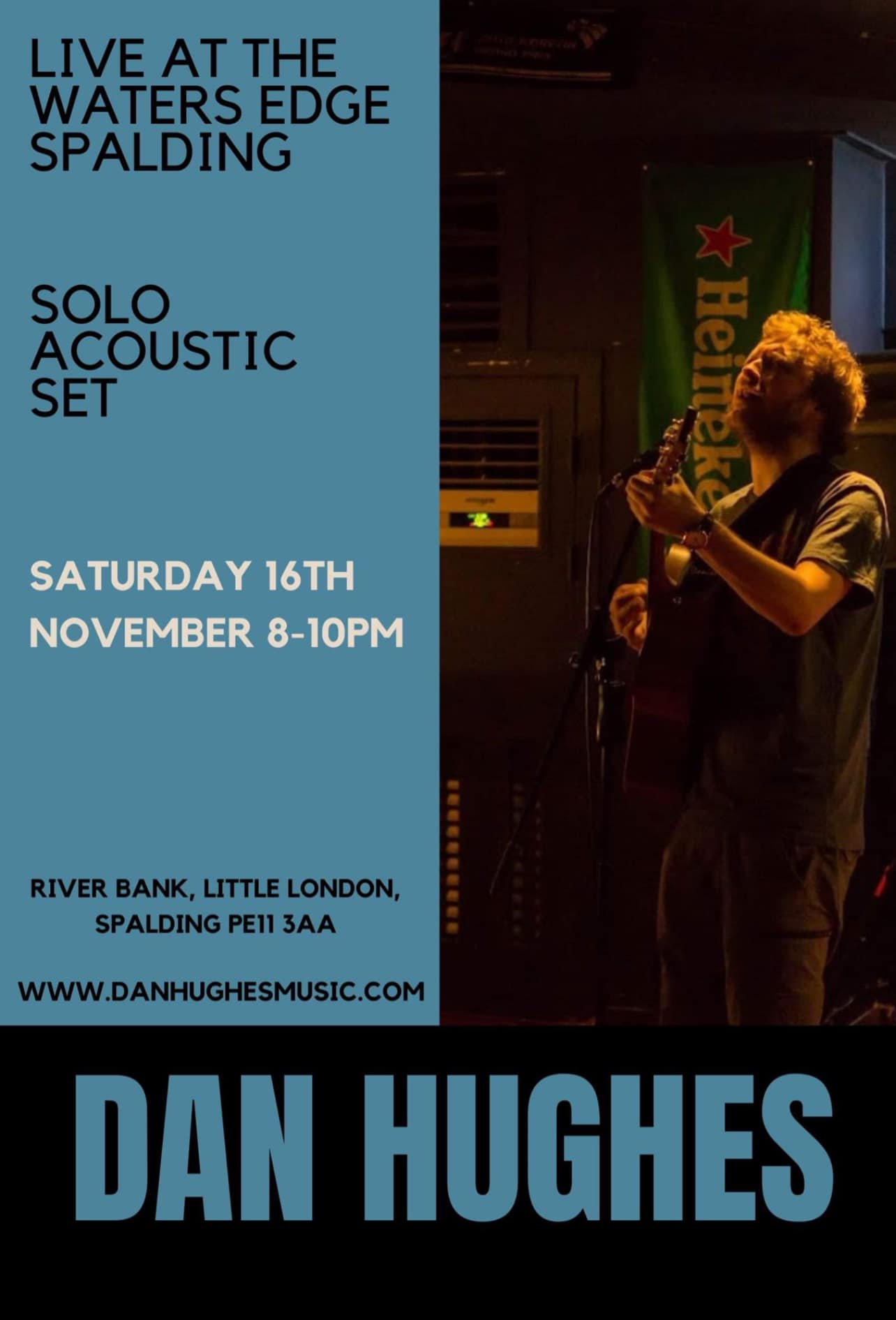 The Waters Edge - This Saturday 16th November we have the... | Facebook