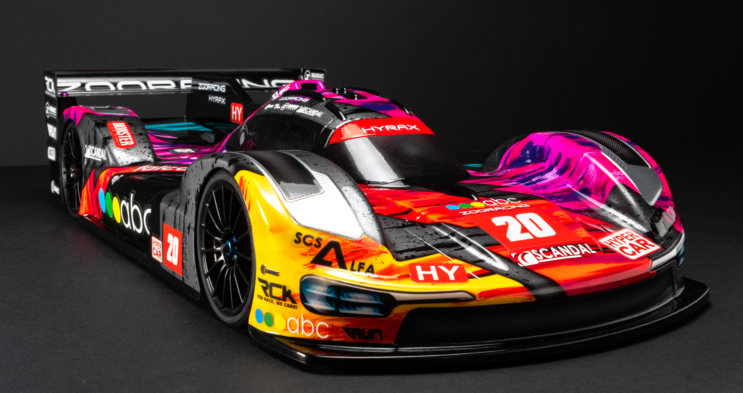 rcMart - ZooRacing HYRAX 190mm Hypercar Body NEW RELEASE!!! The ...