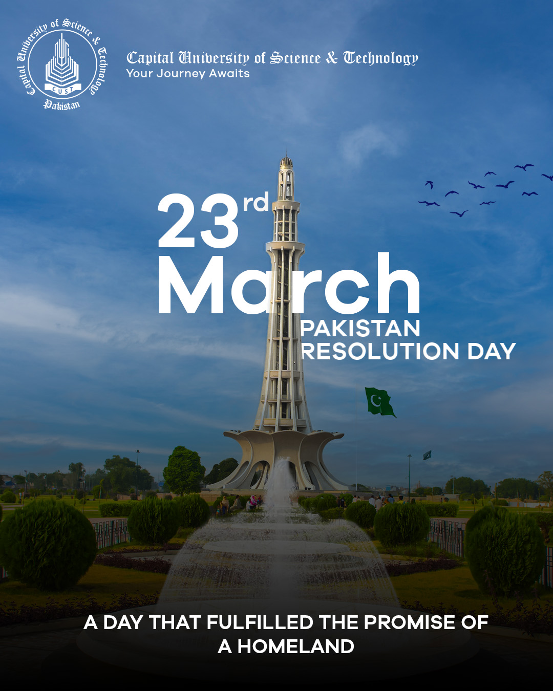 Capital - Happy Pakistan Day! On this day, we celebrate the spirit of ...