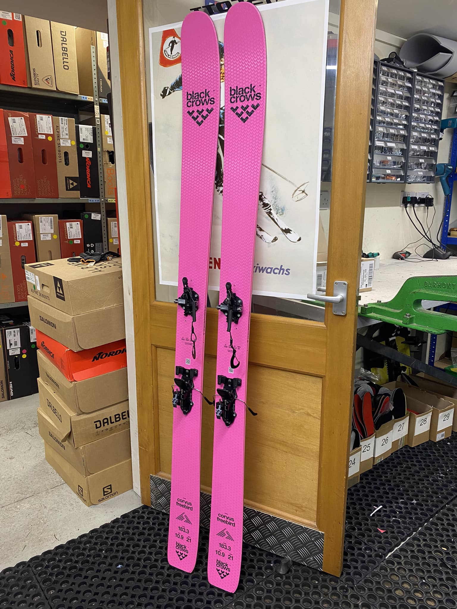 BLACK CROWS CORVUS 183.4㎝ スキー ビンディングセット all terrain 