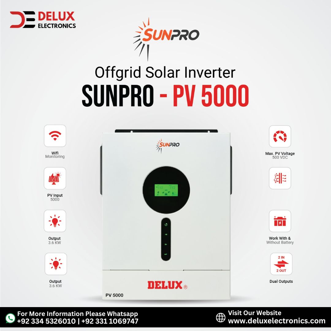 🌞 Power Your Future with the SUNPRO -... - Delux Electronics | Facebook