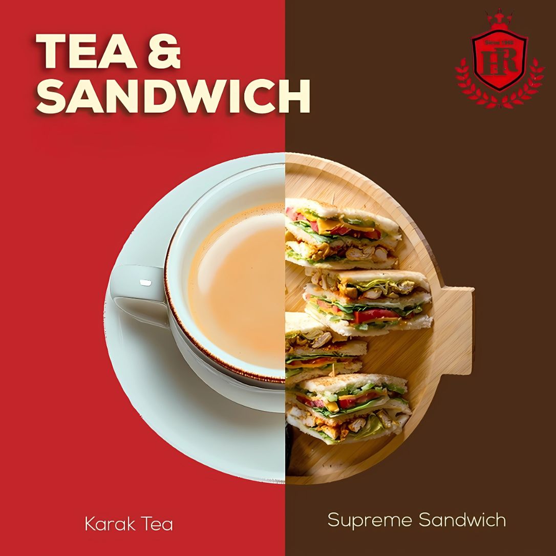 ☕🥪 Delight in Every Sip,... - Haji Rasheed Sweets & Bakers | Facebook