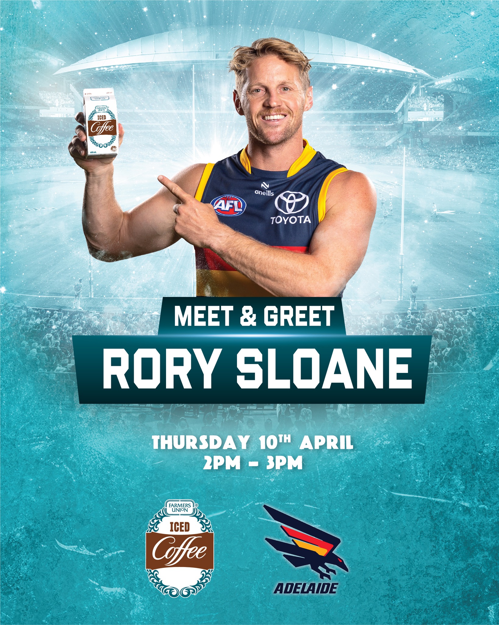 Farmers - Meet & Greet with Rory Sloane! 🏉🔥 Don’t miss your shot to ...