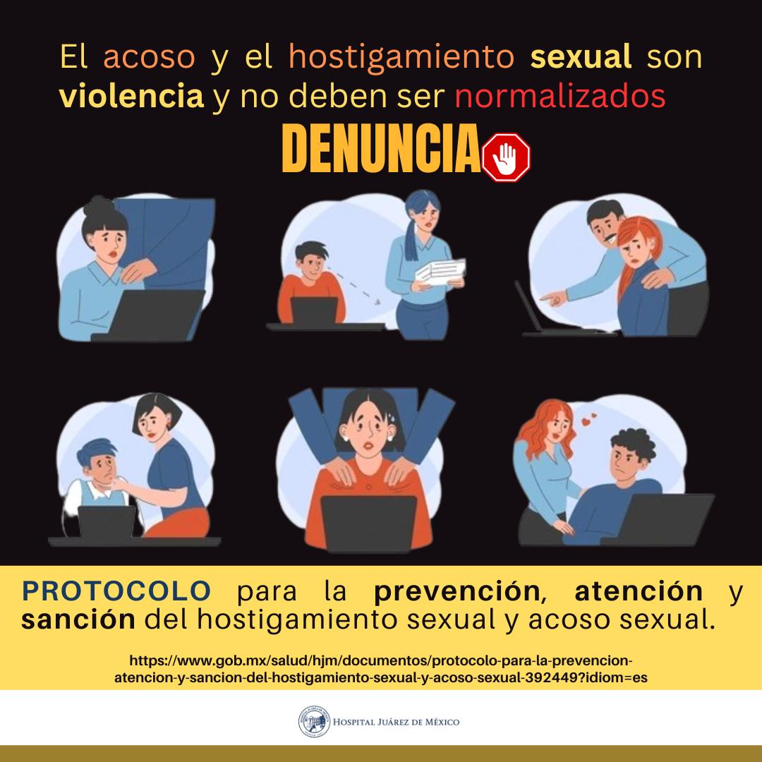 Hospital - El acoso y hostigamiento sexual son violencia y no deben ser