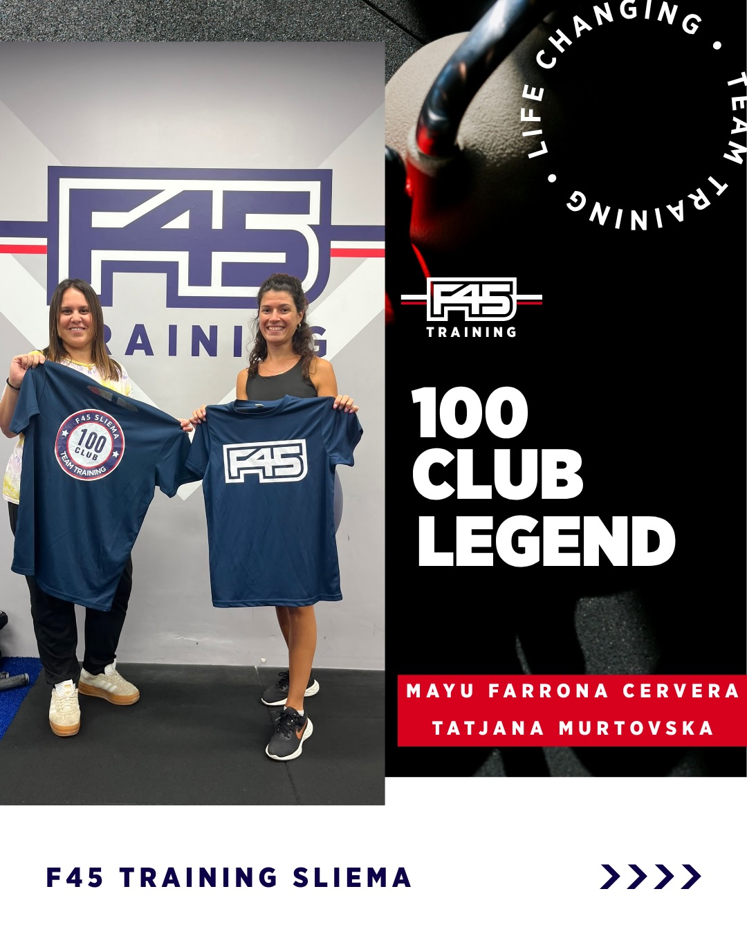 100 club dress code F45 Sliema 200 and legends Mark, Mayu and Tatjana supplier-DJ upload-20241223