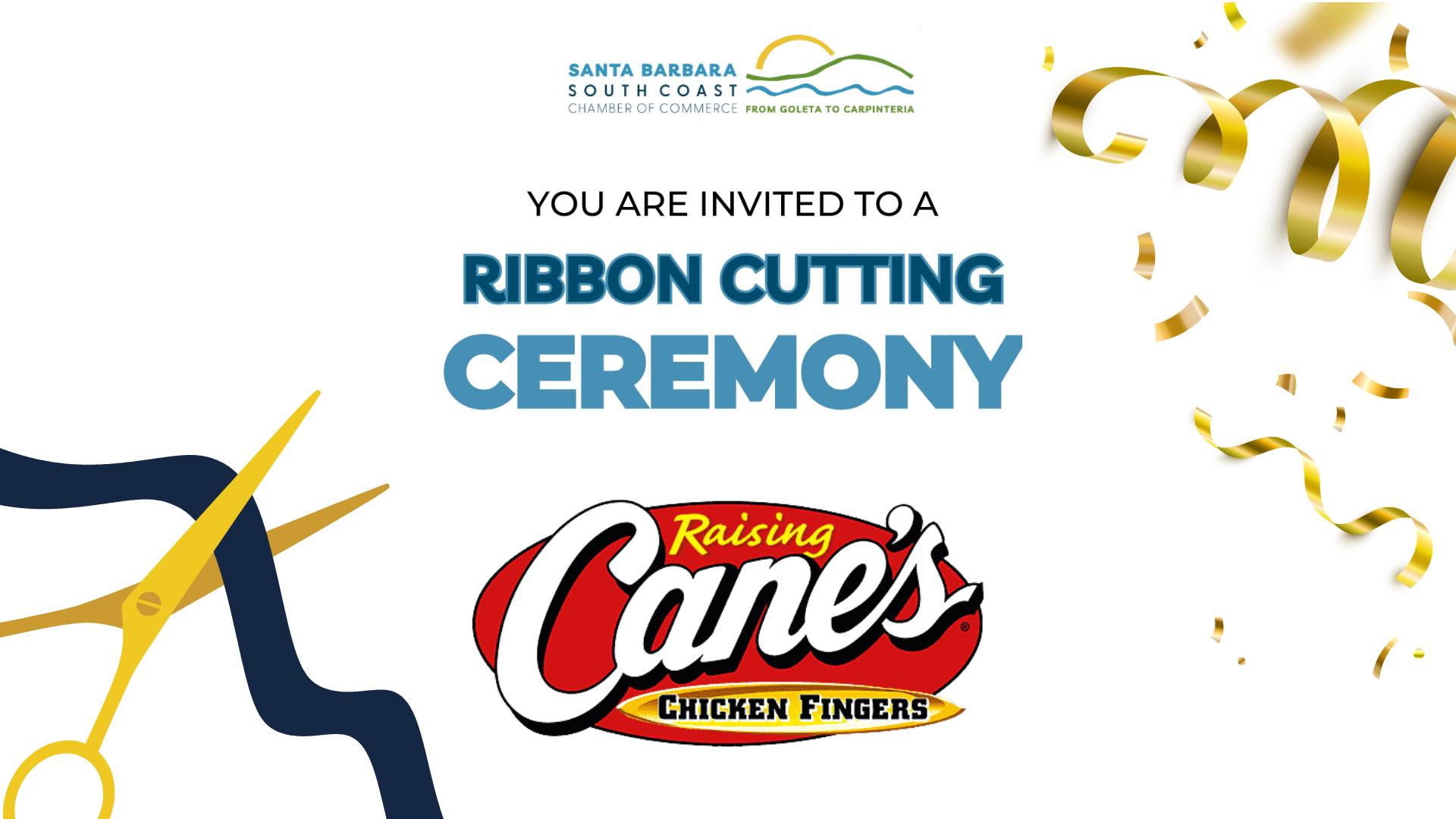 Ribbon Cutting & Grand Opening Ceremony: Raising Cane's