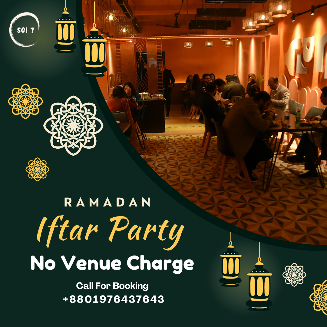 Cafe - No Venue Charge for Iftar Party at Cafe Soi7! This Ramadan ...