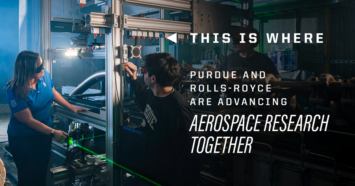 Purdue - Did you know that #Purdue and Rolls-Royce plc have ...