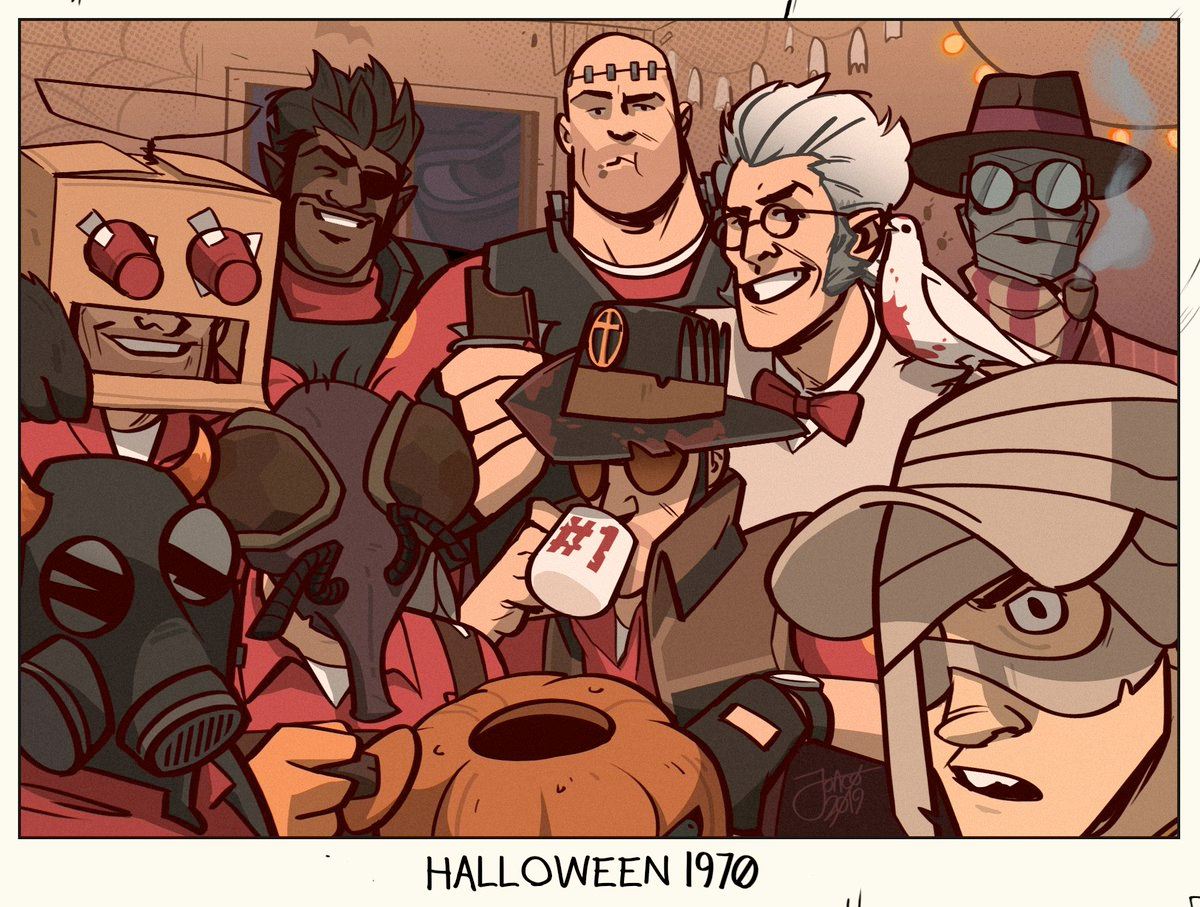 Team - Happy Halloween :) Source: flapdoodlez @ Twitter | Facebook