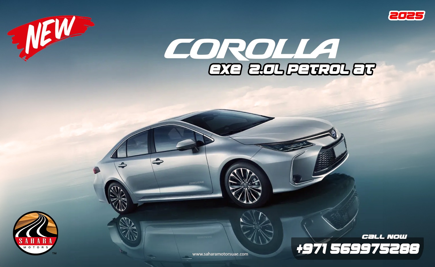 Sahara - Discover the all-new 2025 Toyota Corolla Executive 2.0L Petrol ...