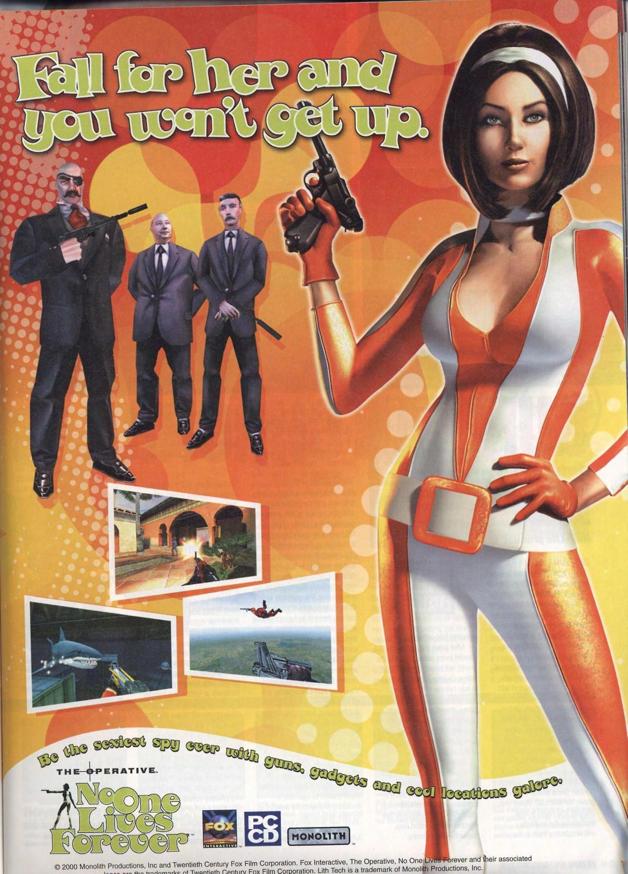 Jeu PC The Operative: No One Lives Forever (2002) - Version Complète En Très Bon état