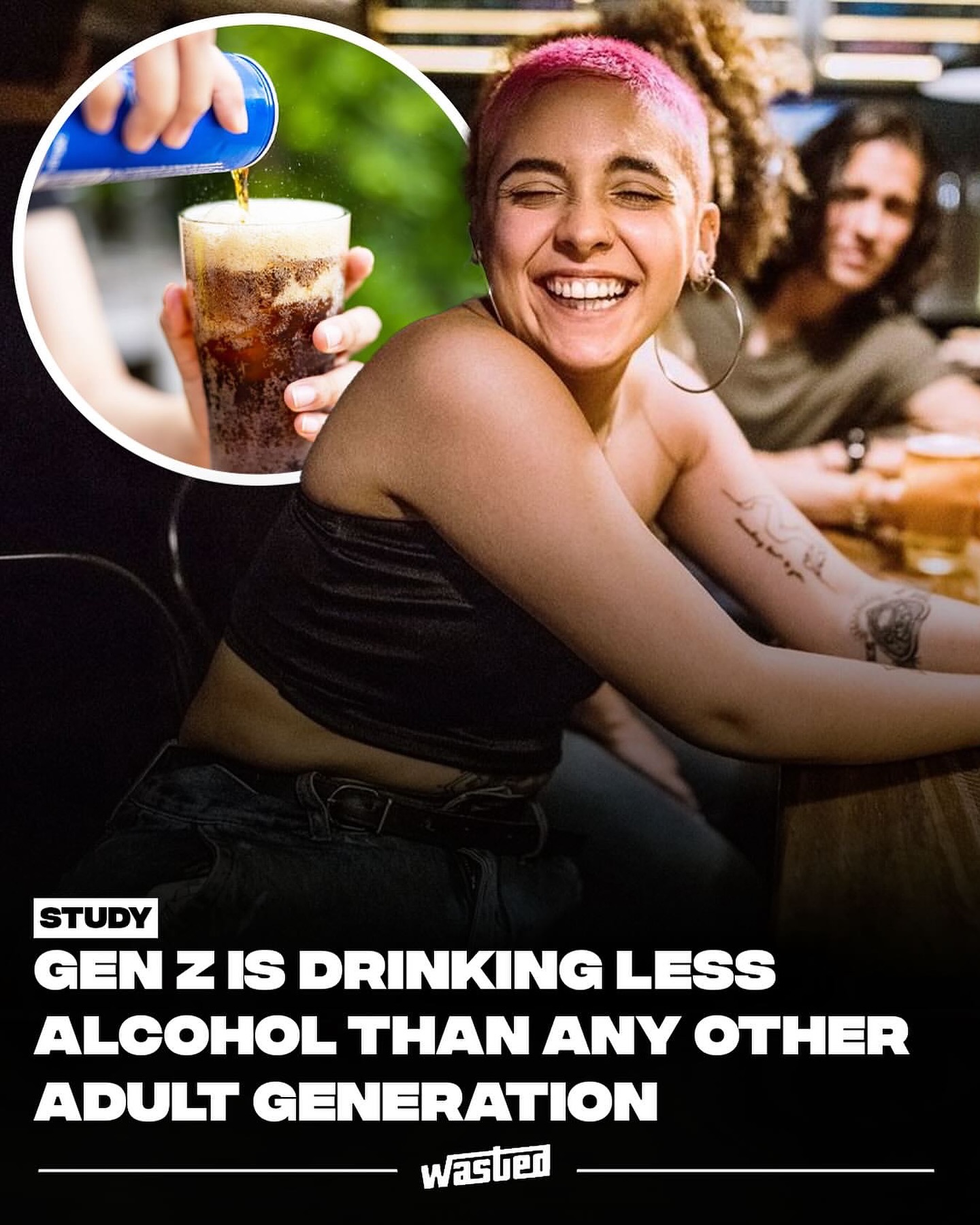 WASTED - Gen Z is consuming significantly less alcohol than previous ...