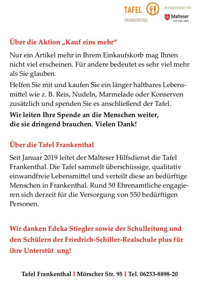 Edeka Stiegler Frankenthal Retail Company Frankenthal