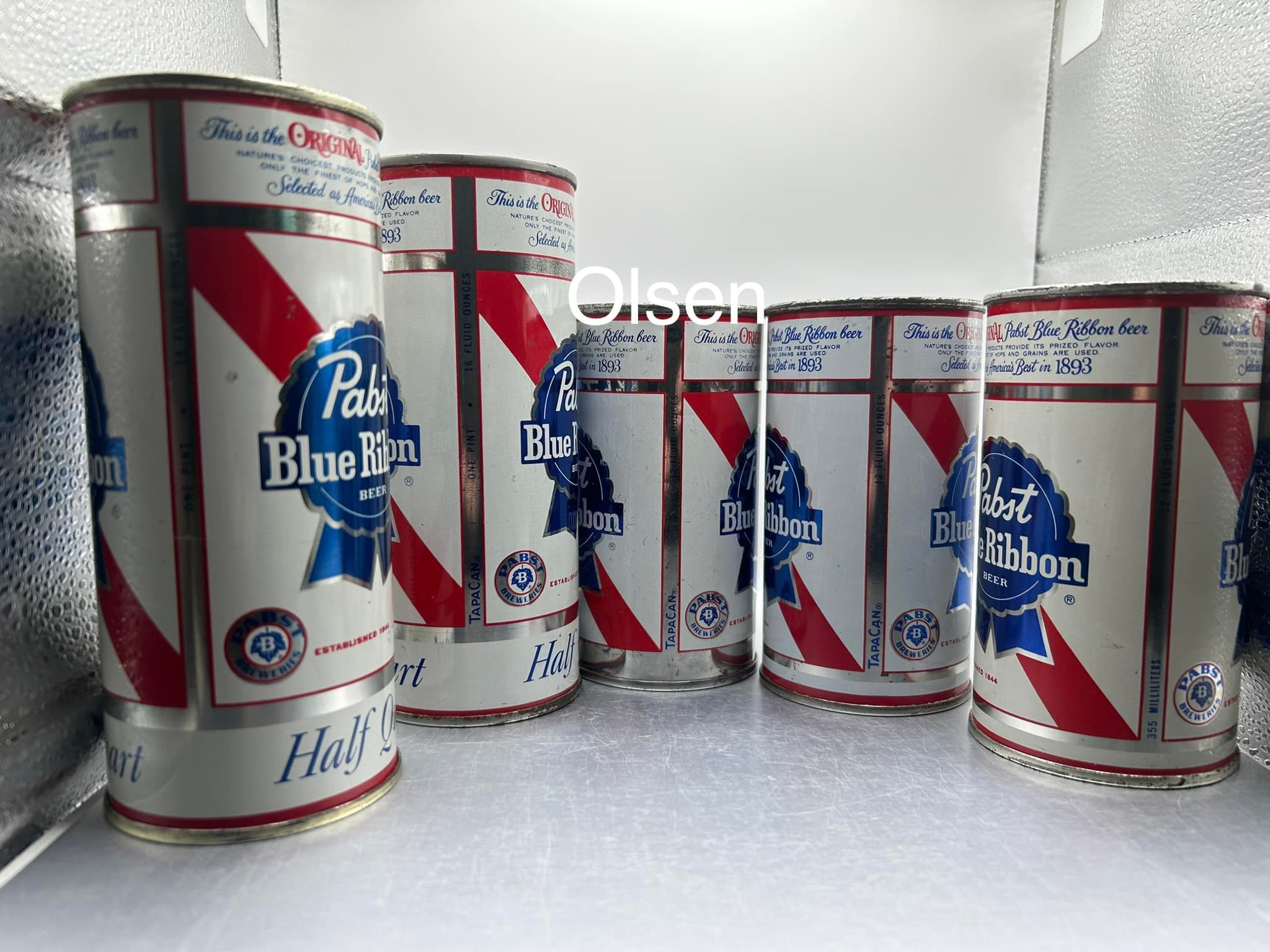 1970 Budweiser Lager Beer 12oz Tab Top Can