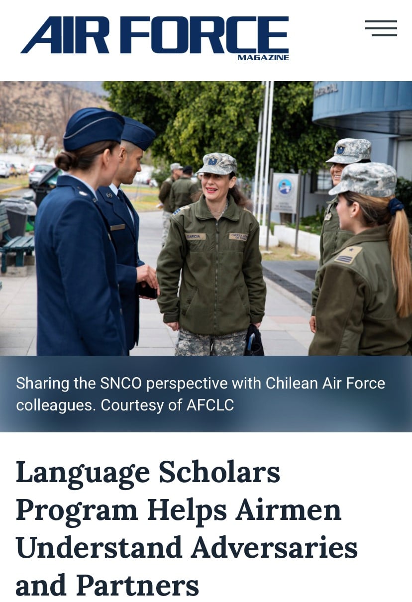 First Air Force - LEAP with LANGUAGE: Air Force Magazine...