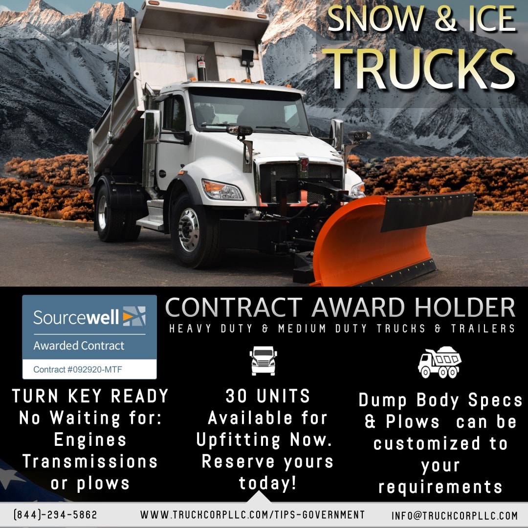 A.R.M- - 30 Snow plow trucks In Stock! Single axle #kenworth Snow & Ice ...