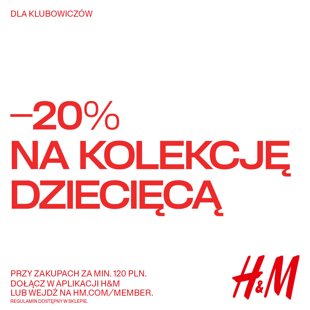 H&M - Skorzystaj z rabatu 20% i odśwież garderobę oraz wystrój pokoju ...