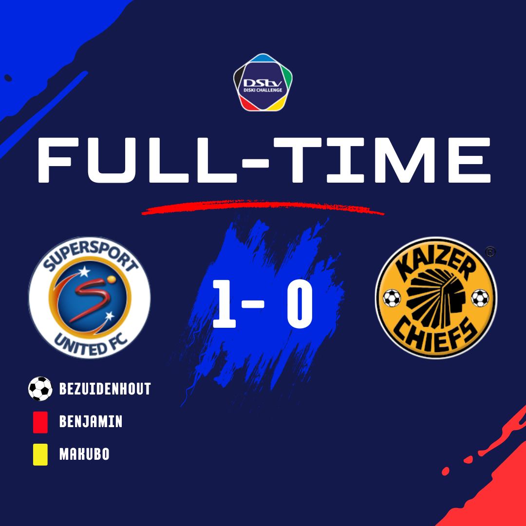 🚨FULL-TIME SCORE UPDATE🚨 SuperSport United @KaizerChiefs