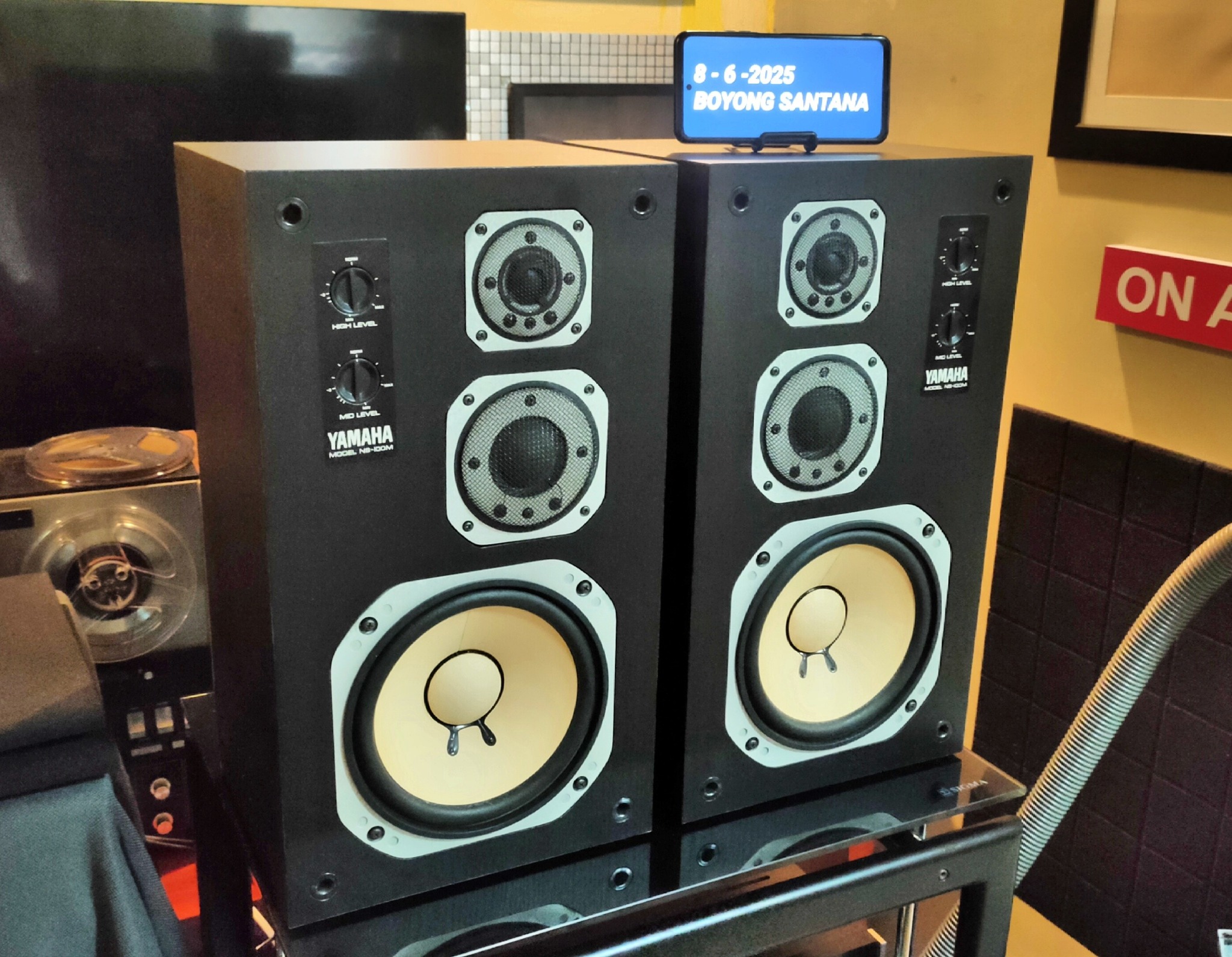 For Sale !!!!! This vintage 1979 Yamaha NS-100m Monitor Speaker 