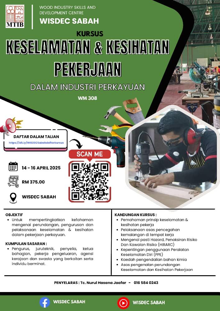WISDEC_Sabah - Jom sertai Kursus Berjadual 2025 WISDEC_Sabah Kursus ...