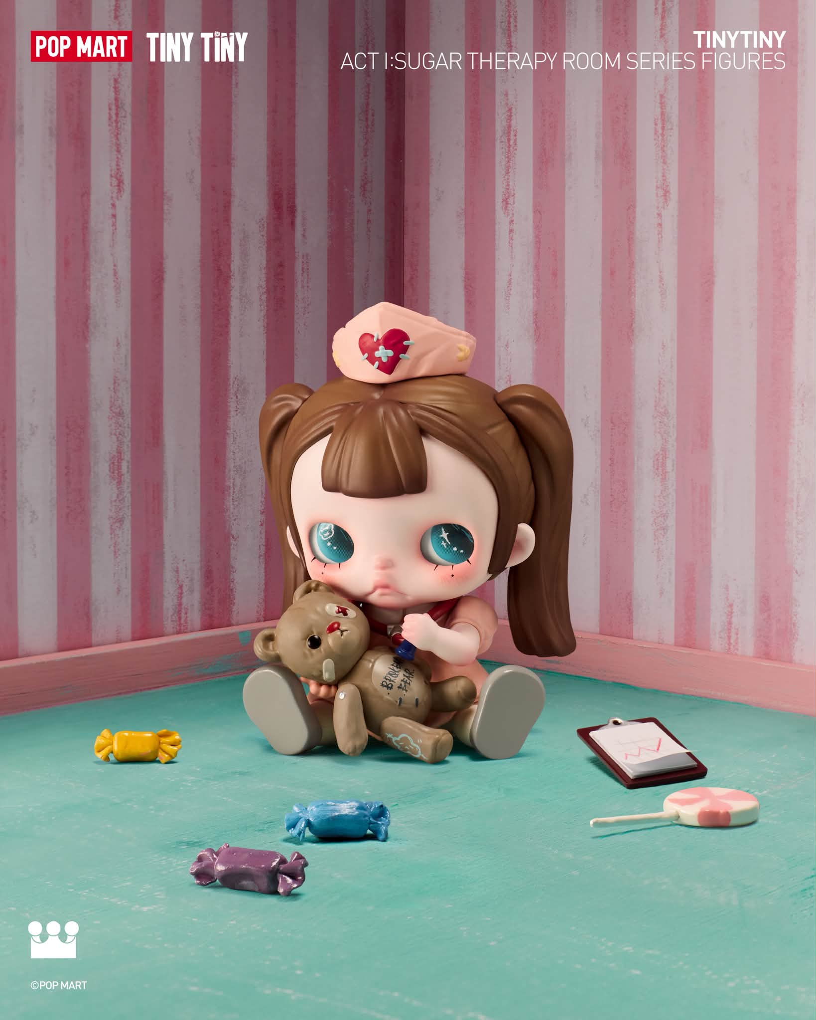 m*a様 POPMART tinytiny sugar therapy room Welcome to the Sugar Therapy Room, a place that feels instantly