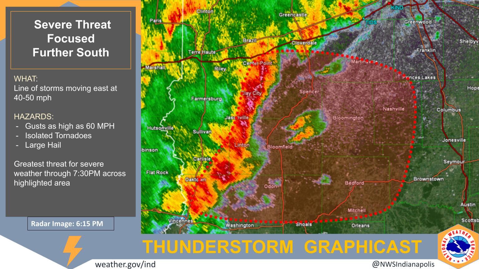 US - The thunderstorm threat continues. Damaging wind gusts remain the ...