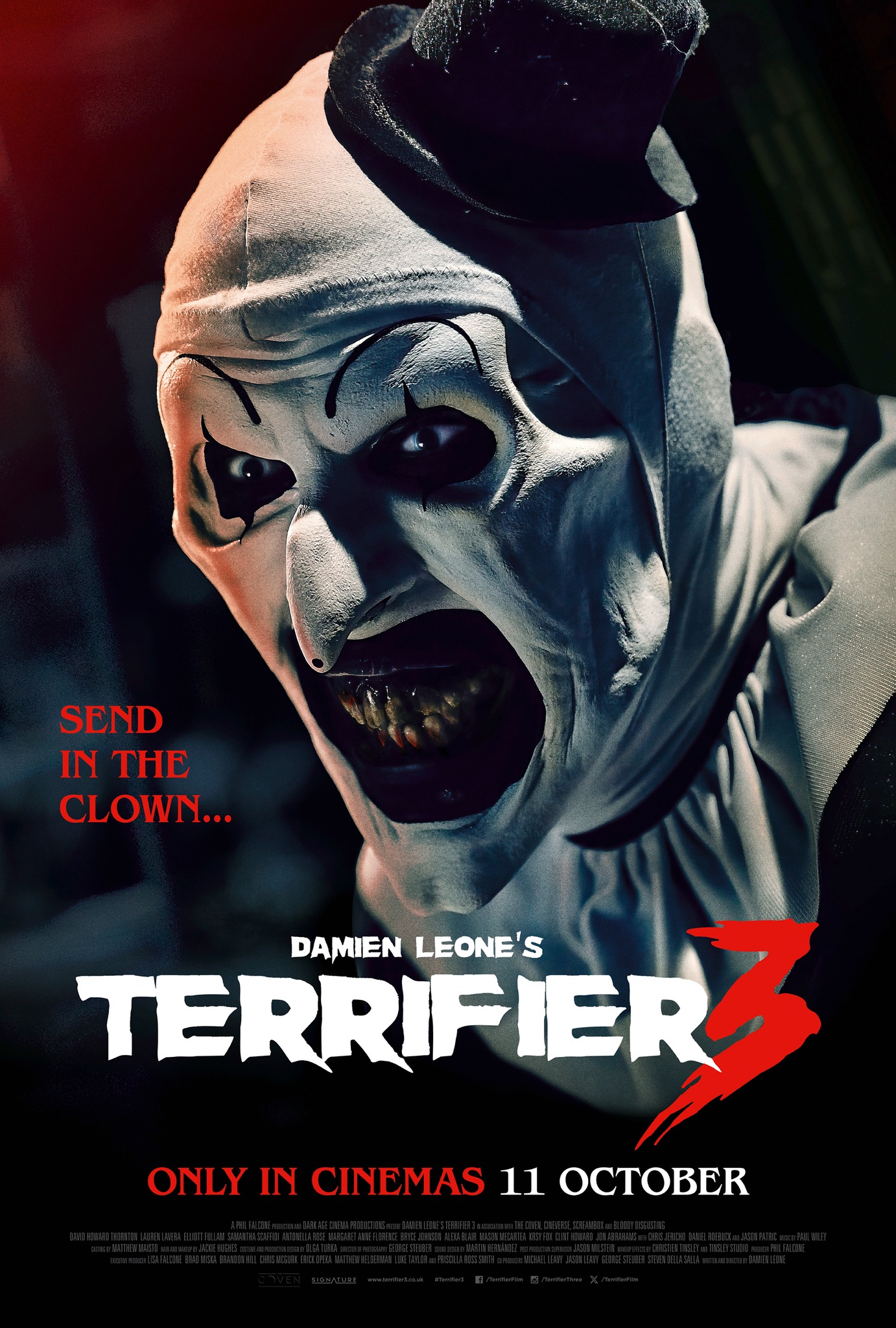 Send in the clown Lock eyes with the new artwork for Damien