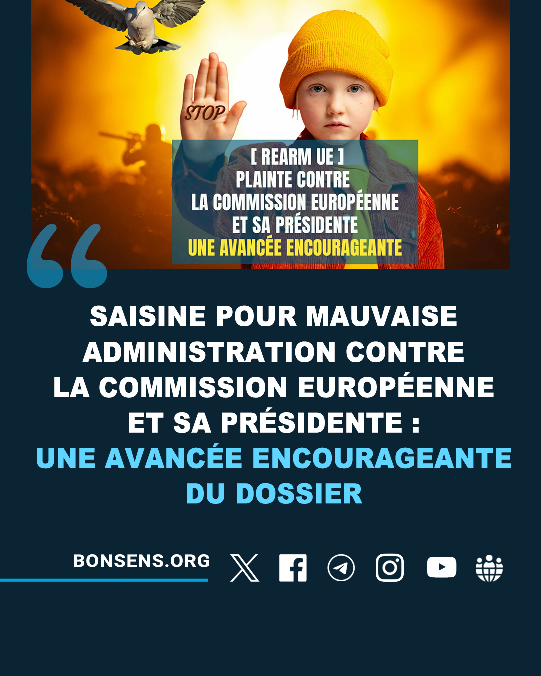 BonSens - BONSENS.ORG : UN CRI POUR LA PAIX ET LA TRANSPARENCE Face à ...