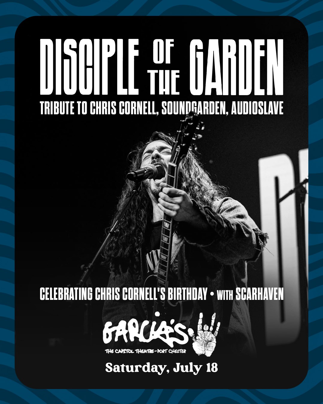 🎸 ON SALE NOW! 🎸 Disciple of The Garden, a tribute to Chris