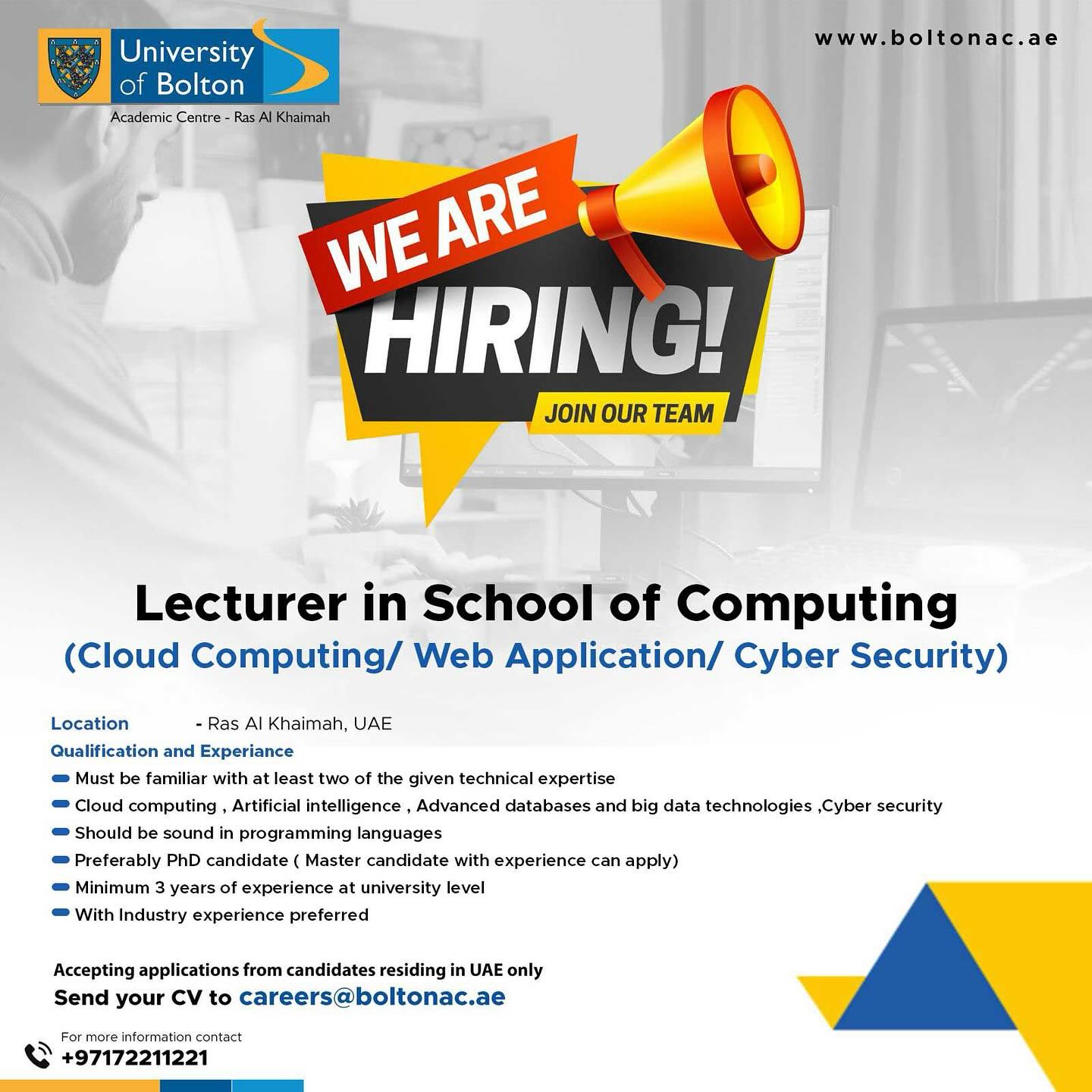 We... - University of Greater Manchester, Academic Centre RAK | Facebook