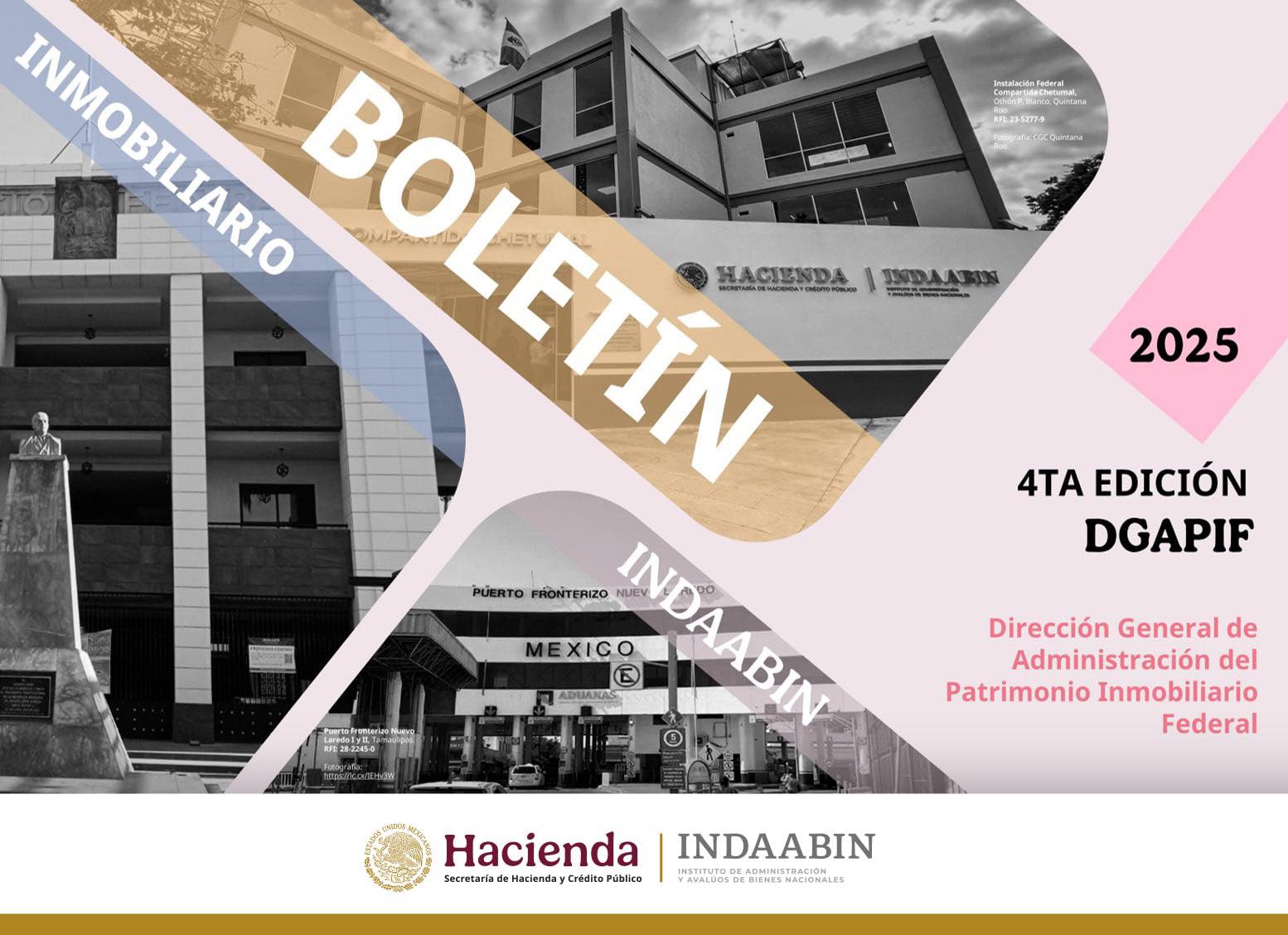 INDAABIN, - Te compartimos nuestra 4ta Edición del Boletín Inmobiliario ...
