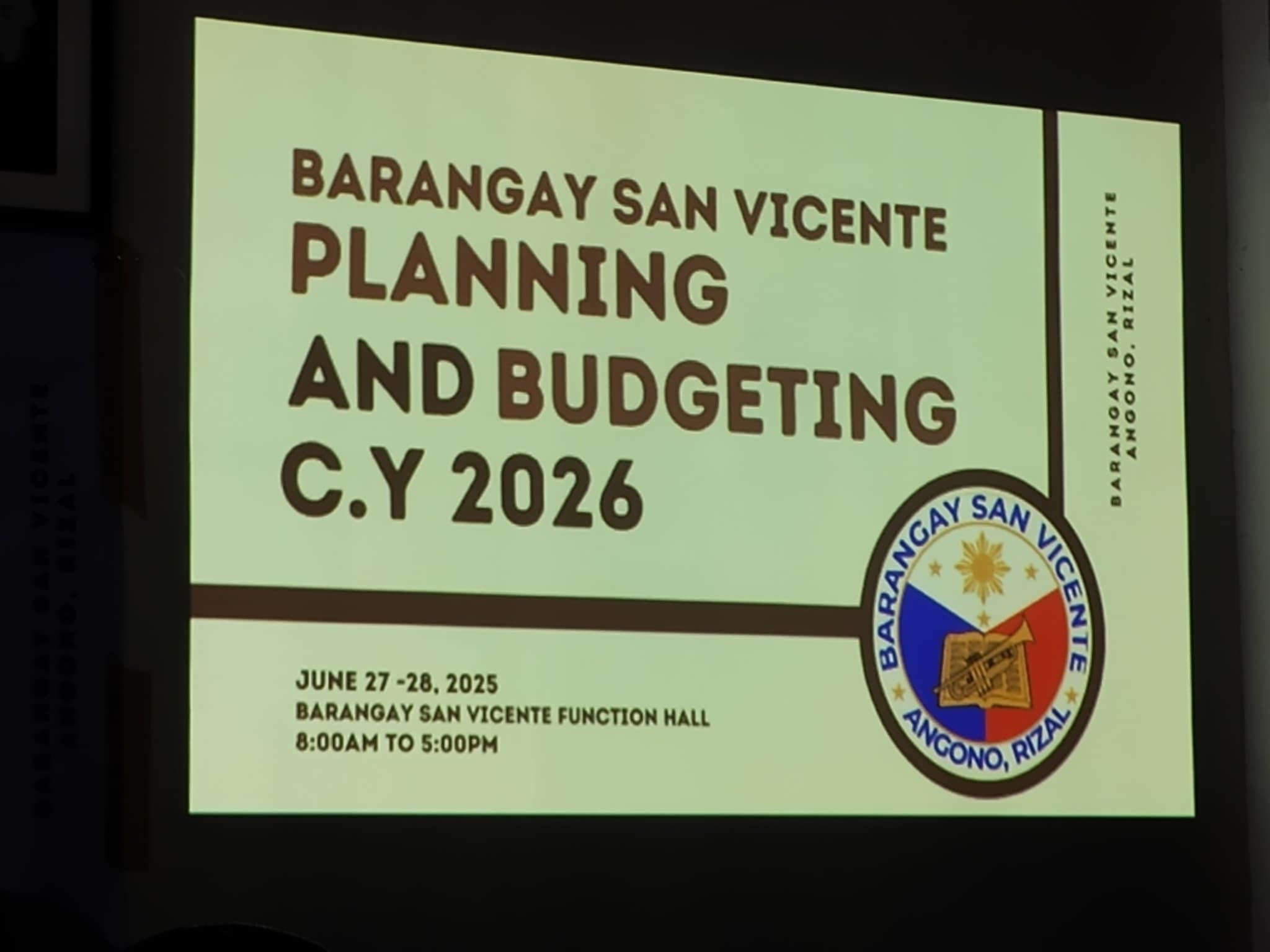 Barangay San Vicente... - Barangay San Vicente Angono, Rizal
