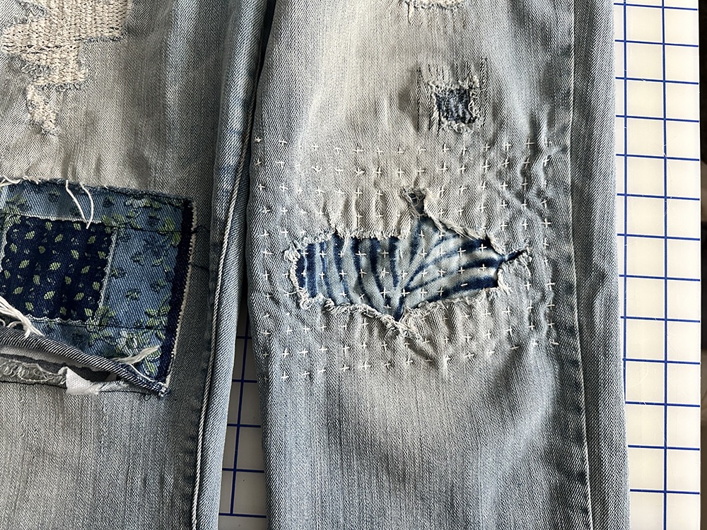 Sew - ♻️ Celebrate Earth Day the creative way—with sashiko! 💙 This ...