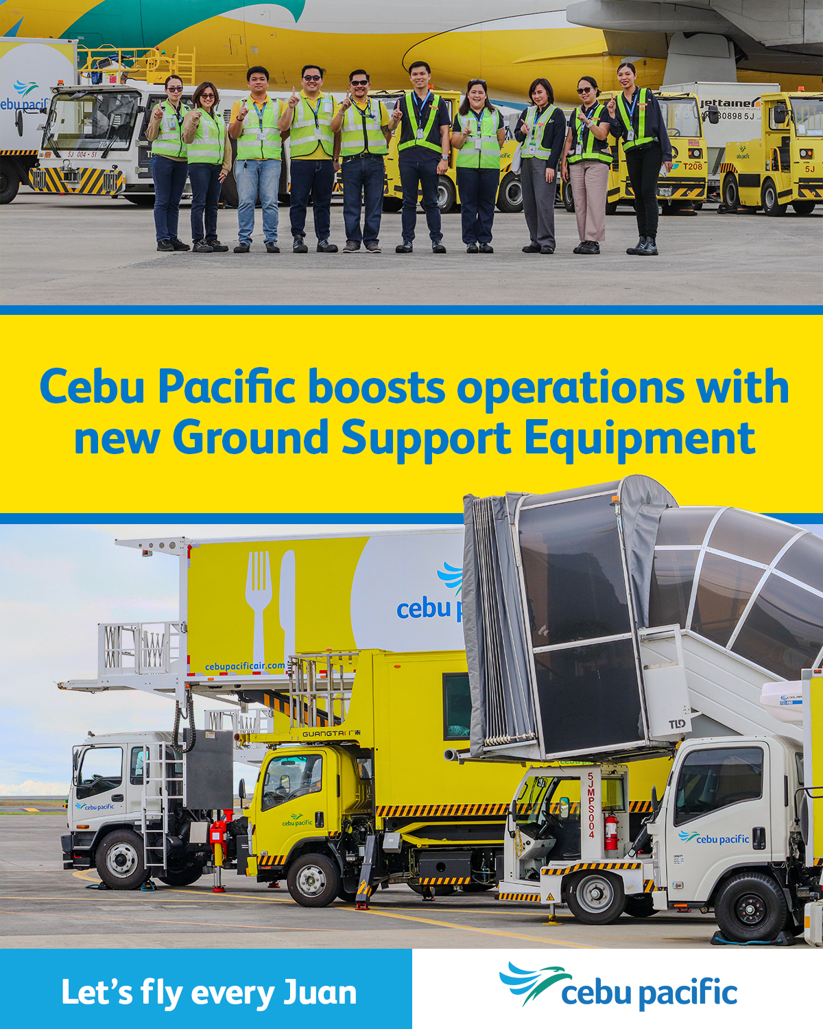 Cebu Pacific receives new Ground... - Cebu Pacific Air | Facebook