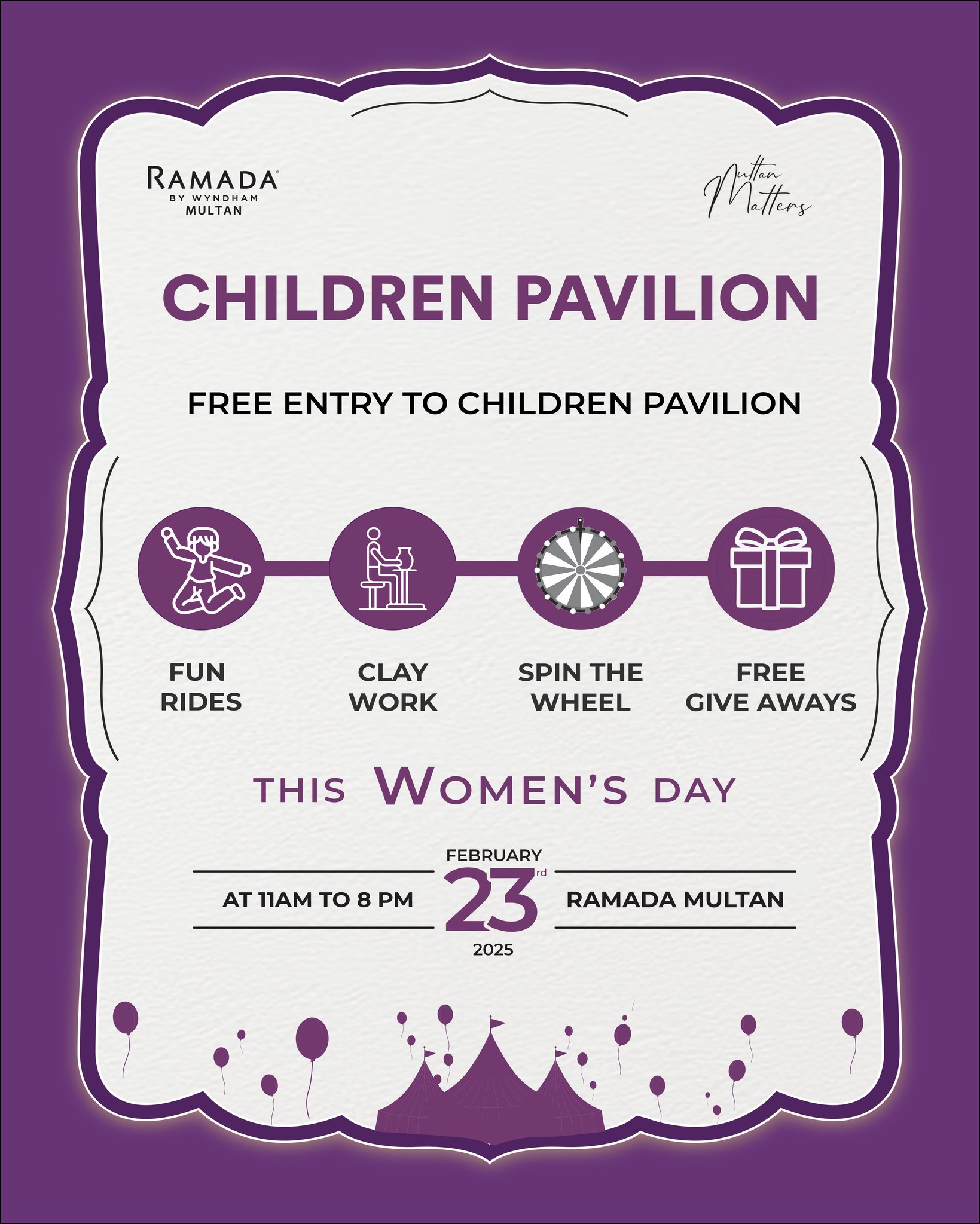 Ramada Multan - 🎈 Exciting Fun Awaits at the Children's... | Facebook