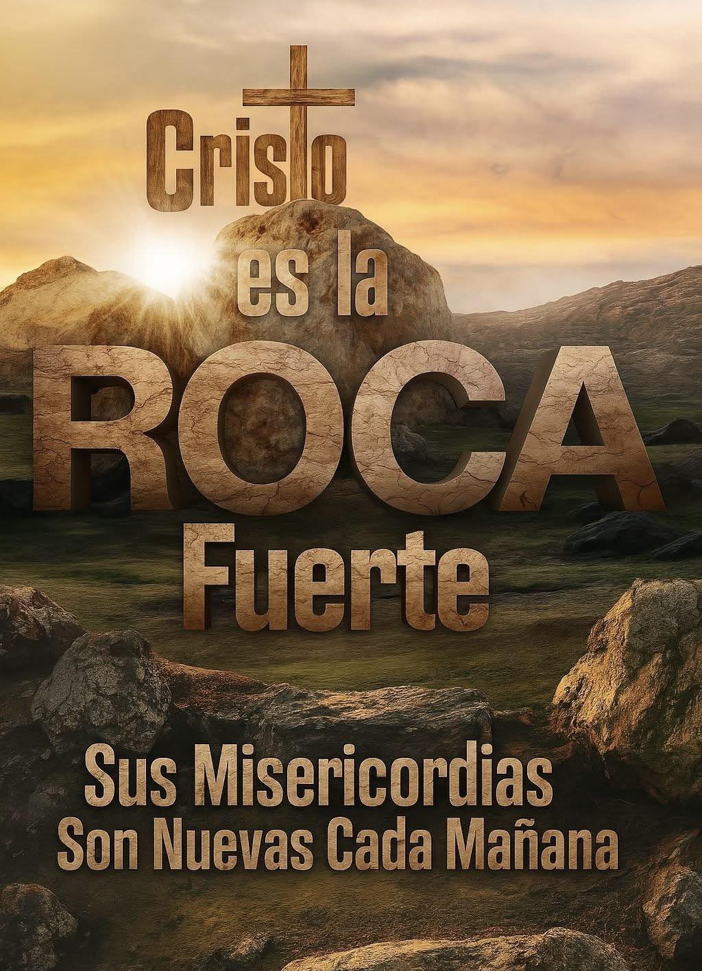 Jesús es la roca