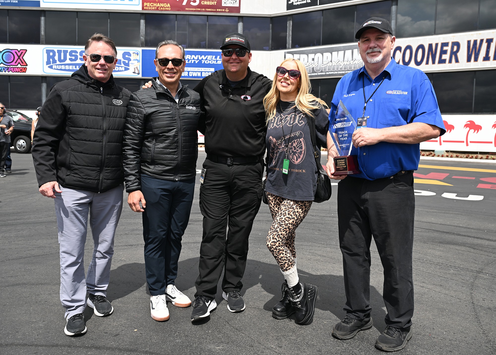 To celebrate the NHRA upcoming 75th anniversary in 2026, In-N-Out 