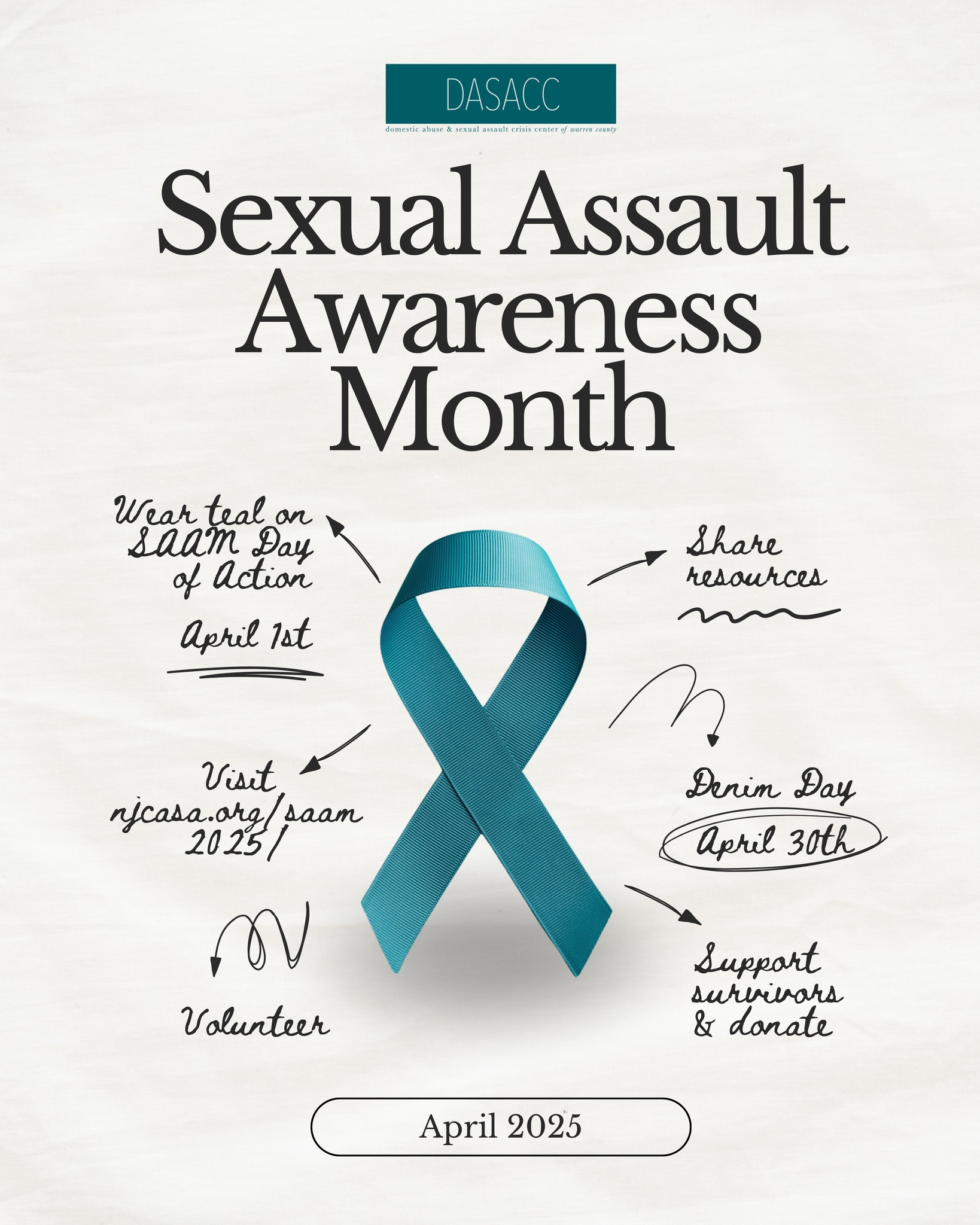 Domestic - April is Sexual Assault Awareness Month (SAAM) 💙 This year’s ...