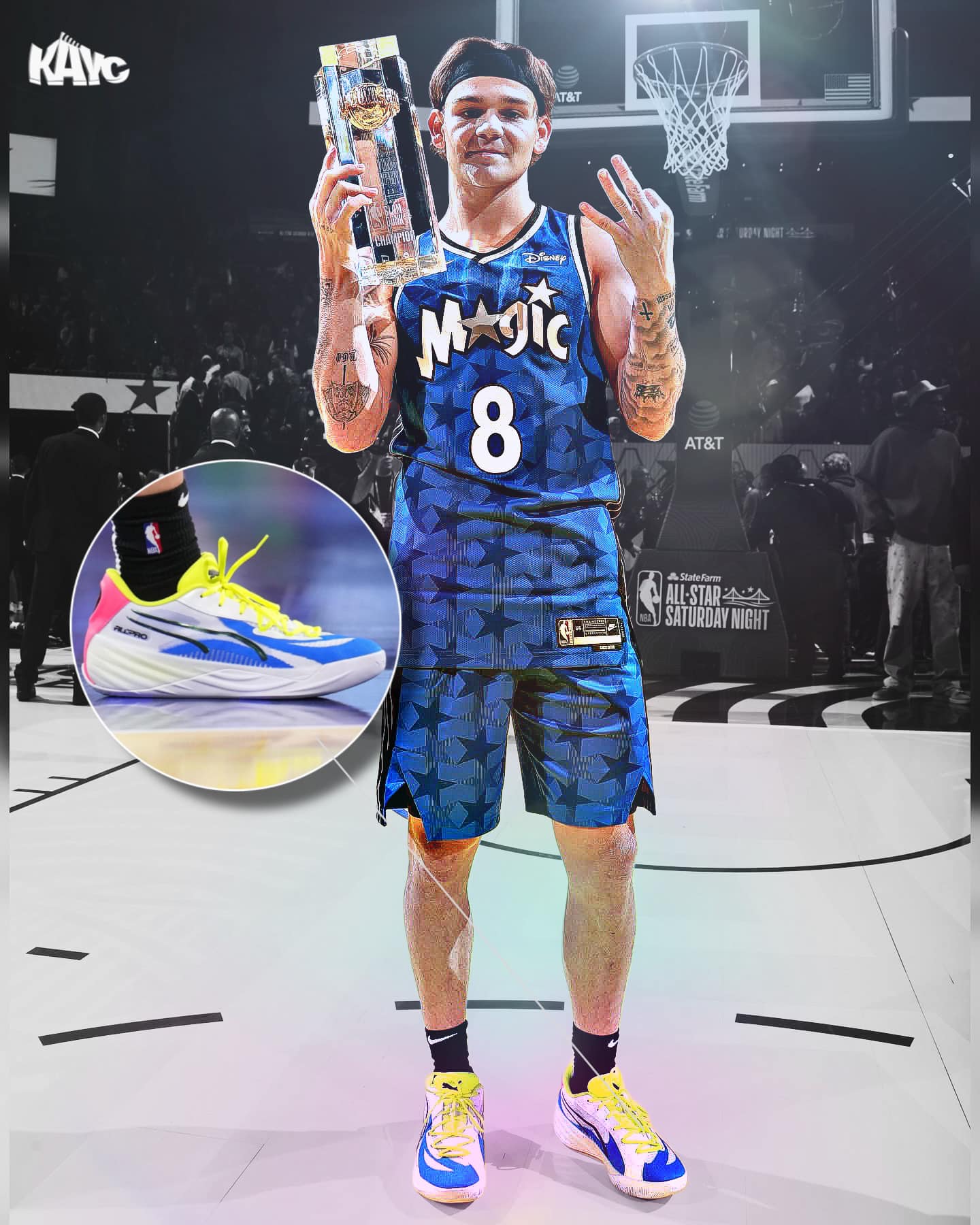 Mac McClung makes Dunk Contest history by winning 3 in a row, and 
