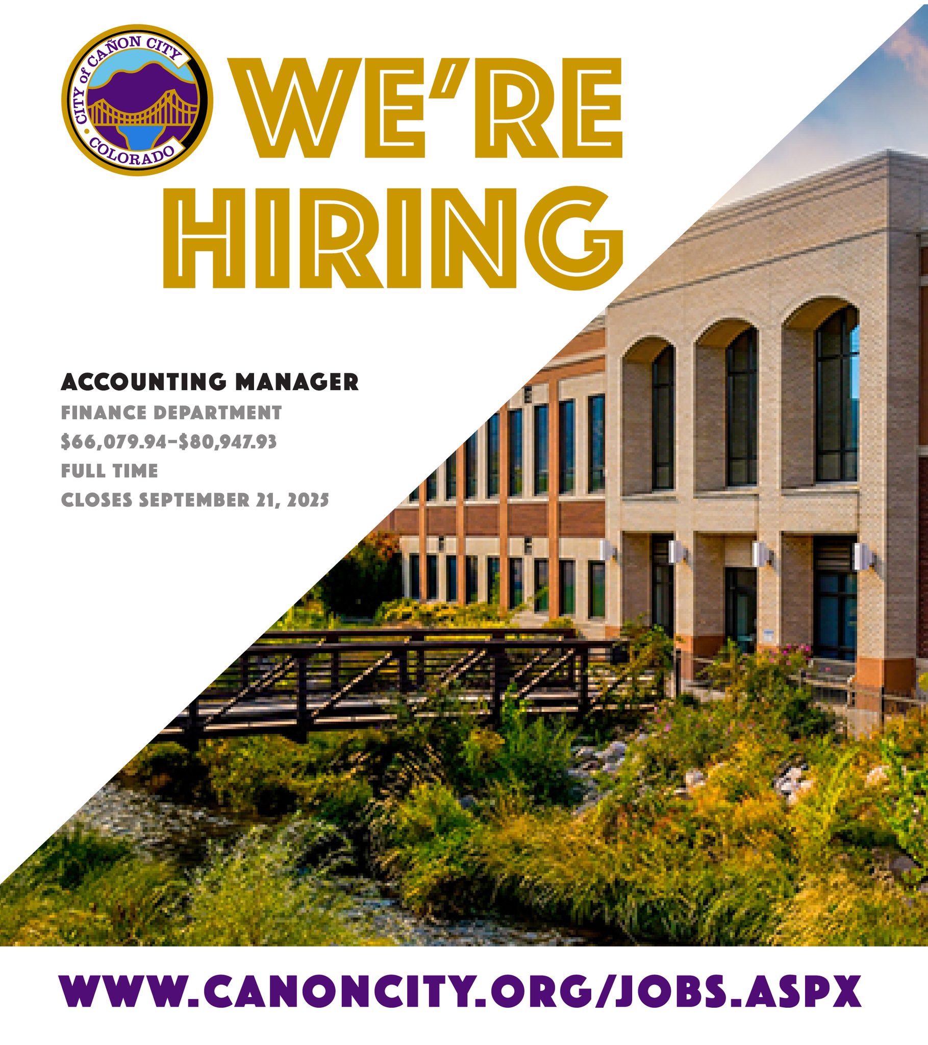 The City of Cañon City is... - Cañon City Colorado Government | Facebook