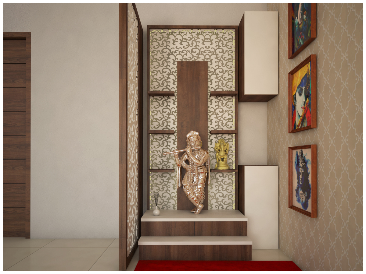 Design Brix - 🛕 Modular Pooja Ghar/ Temple Design Details...
