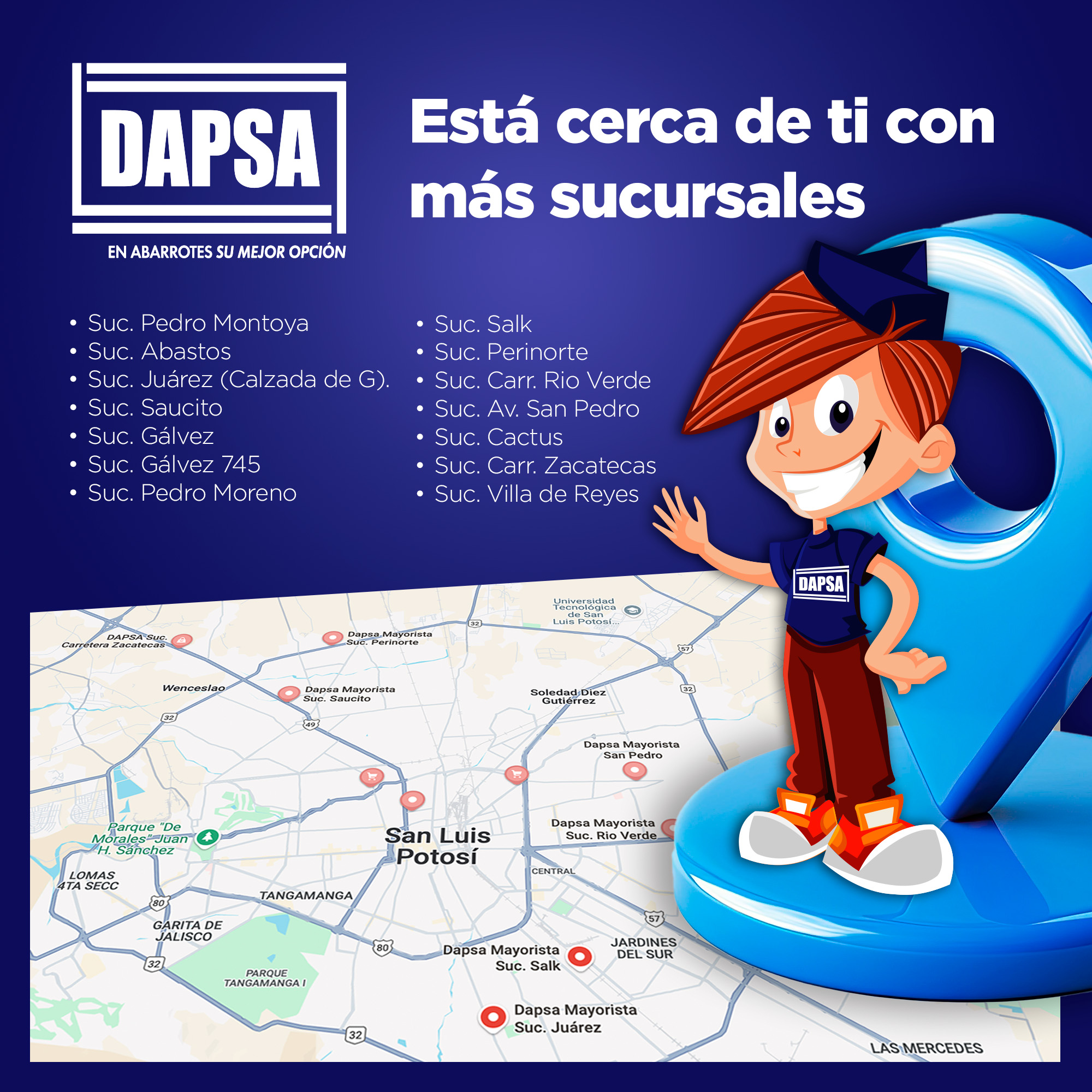 Grupo - Amigos! Comenten cual es su sucursal más cercana! #Dapsa | Facebook