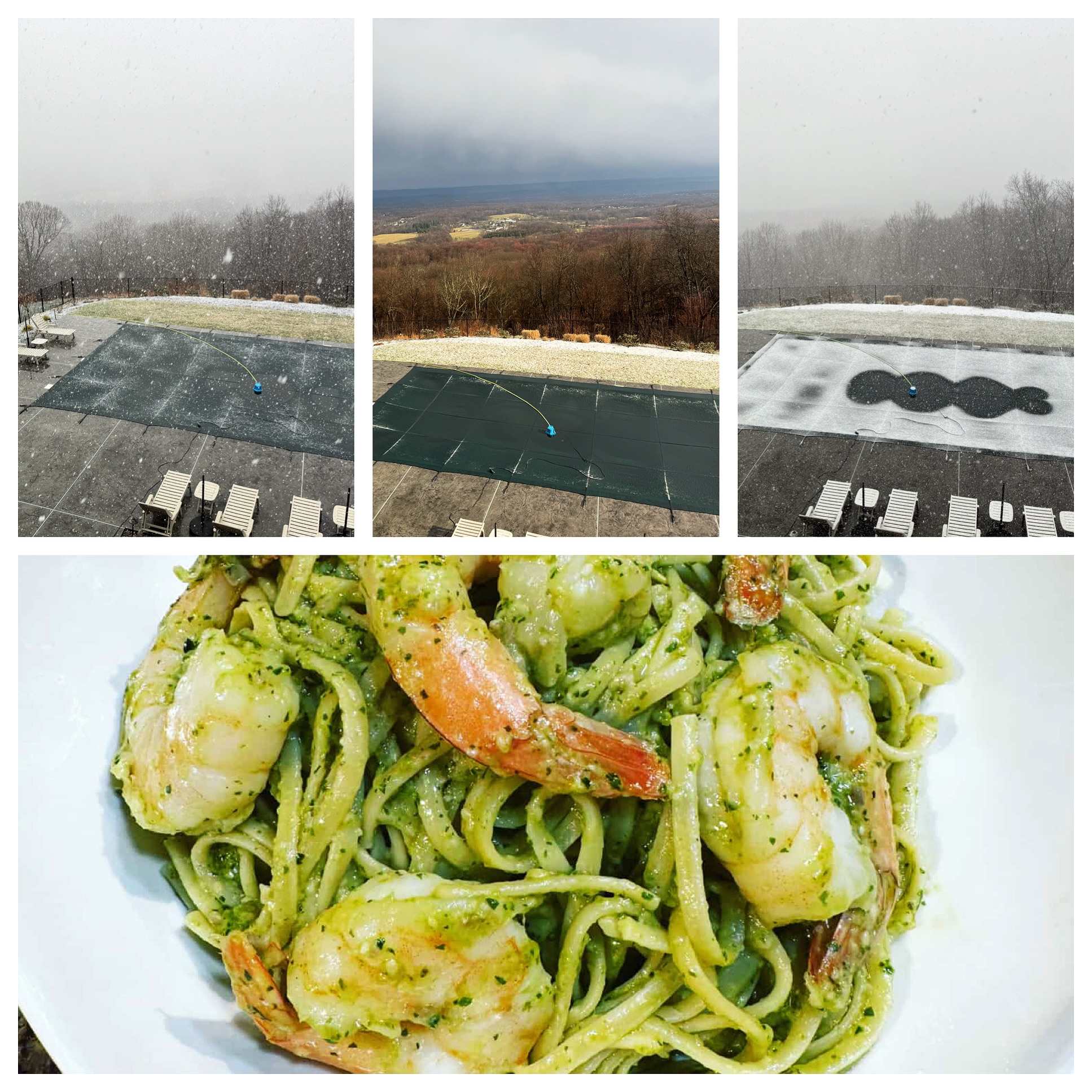 Pressure - Today’s weather in three photos. All within one hour in ...