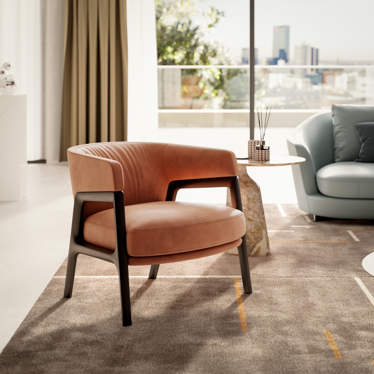 期間限定値下げ　Poltrona Frau Vanity Fair ソファ Take a seat and enjoy the re-edition of a great classic. Discover