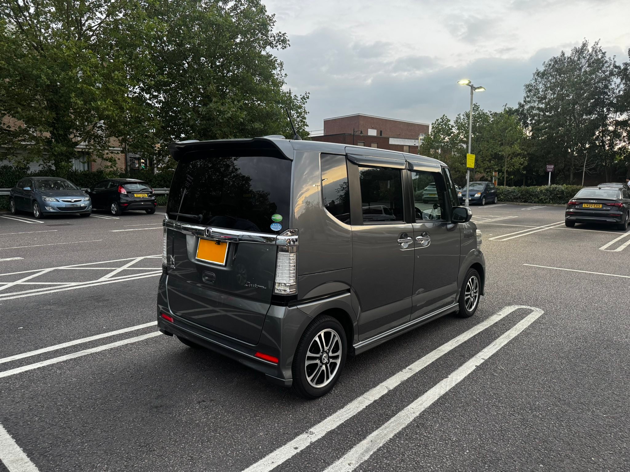 Honda N-Box custom back on the road after repairs