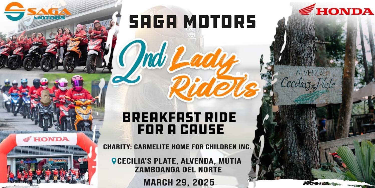 SAGA Motors - 🏍️Two wheels, one sisterhood! 🧡💗 Our lady... | Facebook