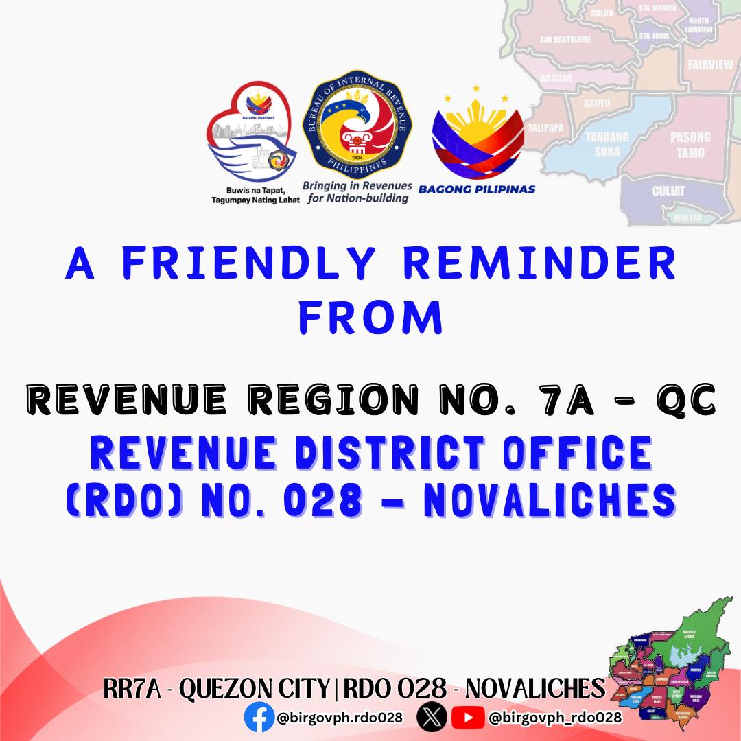 BIR Revenue District Office 028 - Novaliches - Click the Pay your Taxes ...